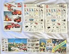 Vintage 1980s Lego Instruction Idea Book Order Forms Legoland Advertising