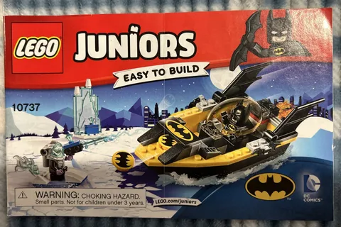 2017 LEGO Juniors Instruction Manual #10737 BATMAN Excellent Condition