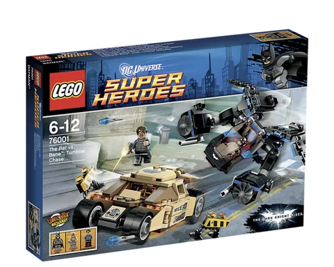LEGO Batman 76001 The Bat vs Bane Tumbler Chase Dark Knight Rises Retired New