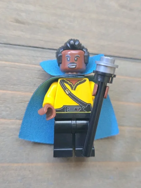 LEGO Star Wars - Lando Calrissian Minifigure sw1067 Cape Collar Weapon - 75257