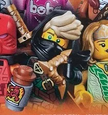 Lego CMF Collectible Minifigure Series 29: Mysterious Ronin (Ninjago) *Scanned*