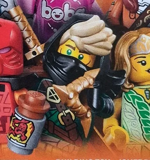 Lego CMF Collectible Minifigure Series 29: Mysterious Ronin (Ninjago) *Scanned*