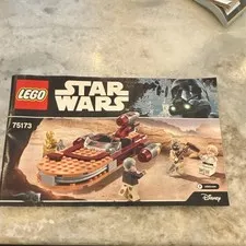 LEGO Star Wars 75173 Luke's Landspeeder Instruction Manual Booklet 2017
