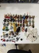 Lego Castle/fantasy Minifigure Lot, Kings Knights CMF’s
