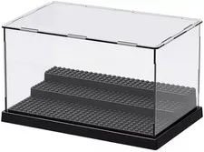 3 Level Mini Figure Display Case - Black