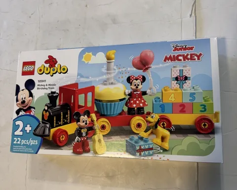Disney Junior Mickey Lego Duplo 22 PCS Brand New