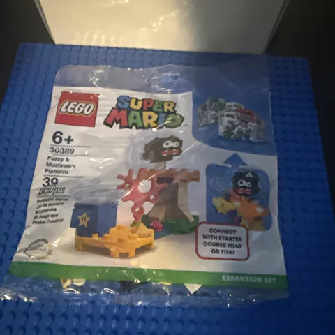 LEGO Super Mario 30389: Fuzzy & Mushroom Platform (Brand New / Sealed Polybag)