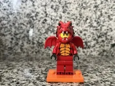 Lego Red Dragon Suit Guy Collectible Minifigure Series 18