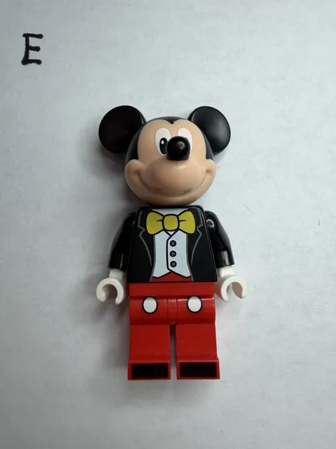 LEGO Disney Minifigure Mickey Mouse (w/ Tuxedo Jacket) from Disney Castle 71040