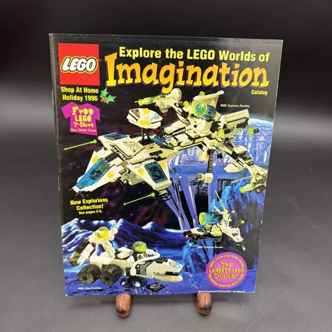 Lego Shop At Home Holiday Catalog 1996 Explore the LEGO Worlds of Imagination