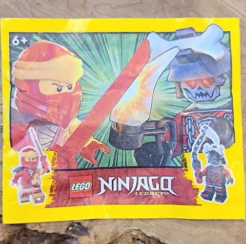 LEGO NINJAGO Legacy 112324 Limited Edition Paper Pack Kai Sealed 6+ 2023