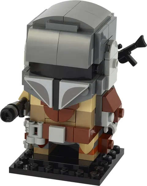 New LEGO Star Wars The Mandalorian Brickheadz from set 75317