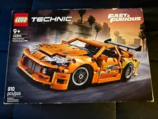 LEGO Technic Fast & Furious Toyota Supra Mk4 42204 Complete Set 810 pcs