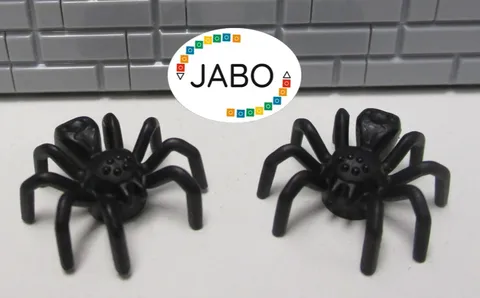 (E14/9/5) Lego Animal 2 x 29111 Spider Ant Termite black