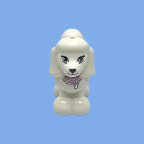 Lego Animals Poodle Puppy Dog Minifigure