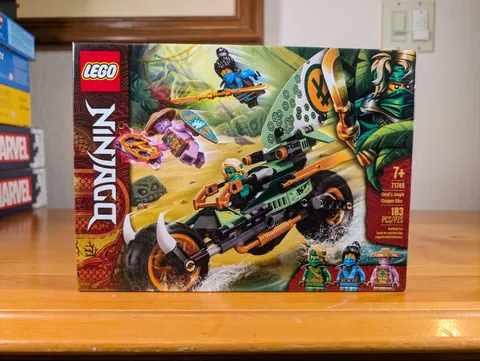 LEGO NINJAGO: Lloyd's Jungle Chopper Bike (71745) - Retired, New & Sealed