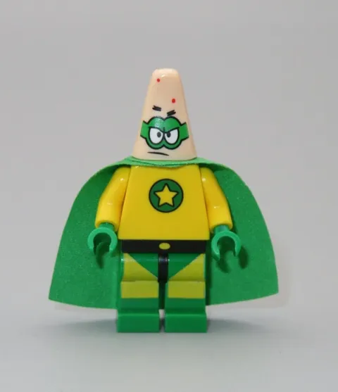 LEGO Spongebob Patrick Super Hero minifigure 3815 Heroic Heroes of the Deep