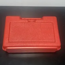 Vintage LEGO 06082 Red Plastic Storage Carrying Case 1982