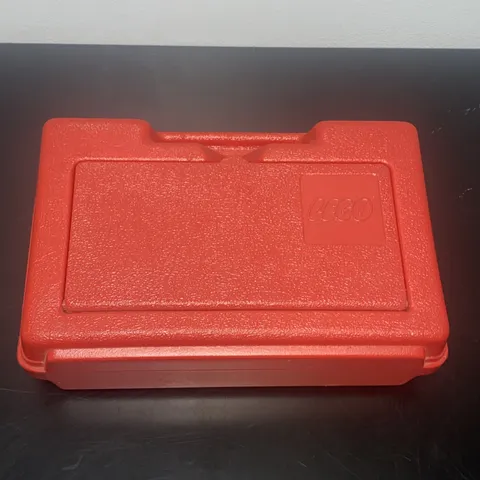 Vintage LEGO 06082 Red Plastic Storage Carrying Case 1982