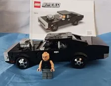 Lego 76912 Speed Champions Fast & Furious 1970 Dodge Charger w/ Manual NO Box