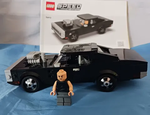 Lego 76912 Speed Champions Fast & Furious 1970 Dodge Charger w/ Manual NO Box