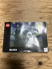 LEGO MoMA 21333 Van Gogh The Starry Night Instruction Manual Book Only