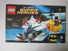 Lego Building Instructions Instruction Superheroes 76010