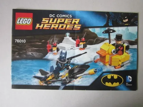 Lego Building Instructions Instruction Superheroes 76010