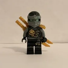 Lego Ninjago Cole 70604 Ghost, Head Wrap Skybound Minifigure With 2 Sword New