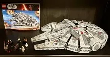 Retired LEGO Star Wars Millennium Falcon 75105 Year 2015 and Instruction Manual