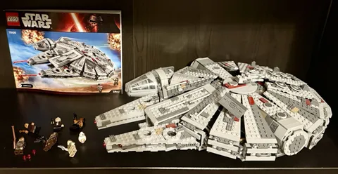 Retired LEGO Star Wars Millennium Falcon 75105 Year 2015 and Instruction Manual