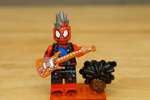 71050 Toy Lego Minifigure Across The Multiverse Hobie Brown Spider Punk COLSPI02