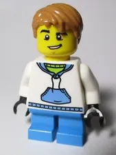 Lego Boy Minifigure 2014 City Advent Calendar As Pictured