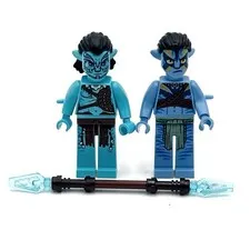 Lot Of 2 Lego Avatar Minifigure Jake Sully Na'vi Toruk Makto & Tonowari 75578