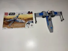 LEGO Star Wars Resistance X-Wing 75297 w/ Manual, no box. 100% Complete. 