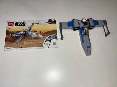 LEGO Star Wars Resistance X-Wing 75297 w/ Manual, no box. 100% Complete. 