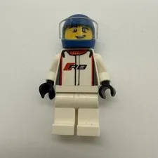 LEGO Audi R8 LMS ultra Driver Minifigure Speed Champions Racer Racing Car 75873