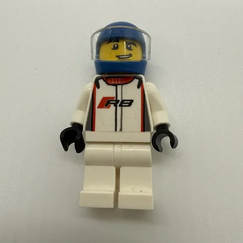 LEGO Audi R8 LMS ultra Driver Minifigure Speed Champions Racer Racing Car 75873