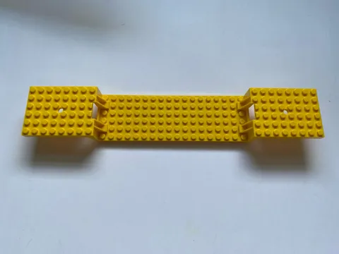 Lego Yellow Split Level Train Base #2972