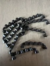 LEGO 6140 Black Bar 1 x 6 with Hollow Studs 9 Pieces