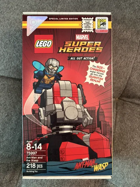 2018 SDCC LEGO Marvel Super Heroes Ant-Man and the Wasp 75997 
