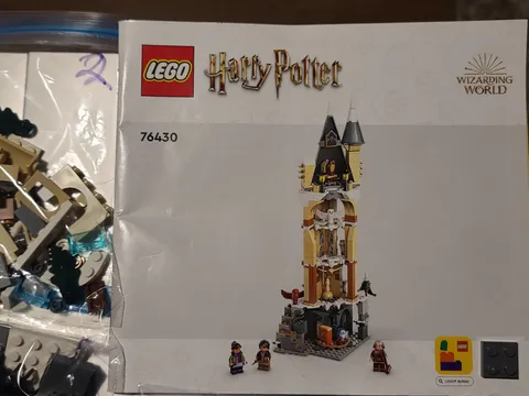 LEGO Harry Potter Hogwarts Castle Owlery 76430 100% Complete Manual Minifigures