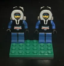 LEGO 2000 Arctic arc002 Minifigures Lot of 2