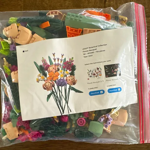 LEGO Botanical Collection Flower Bouquet Set 10280
