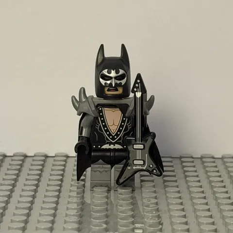 LEGO Batman Glam Metal Minifigure TLBM Series 2 71020 Genuine Complete Rare