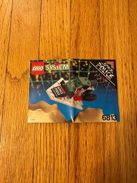 Lego Space Galactic Chief (6813) Instruction Booklet Only