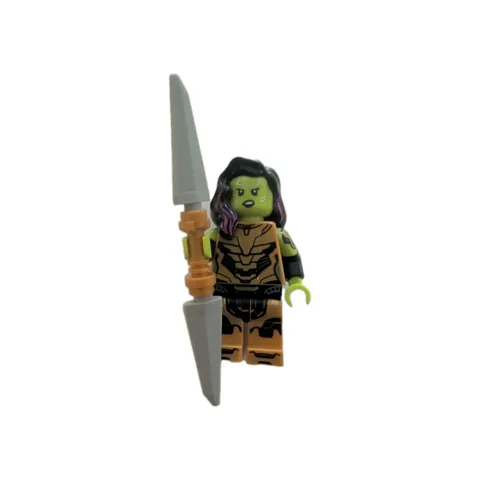 LOOSE LEGO Marvel Series 1 Minifigures 71031 Gamora with Spear NO STAND 