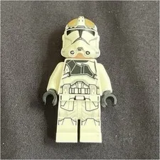 LEGO Star Wars Clone Trooper Minifigure White Plastic Figure