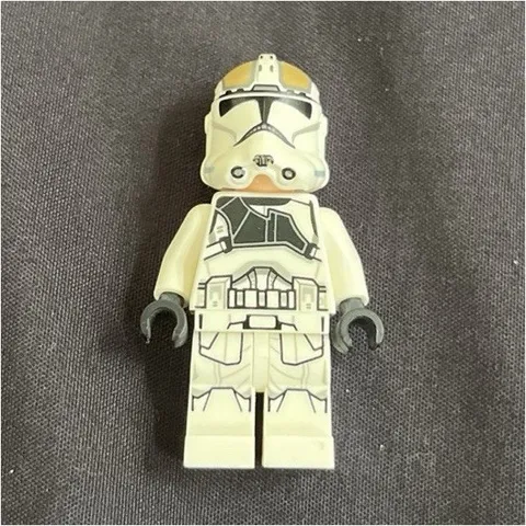 LEGO Star Wars Clone Trooper Minifigure White Plastic Figure