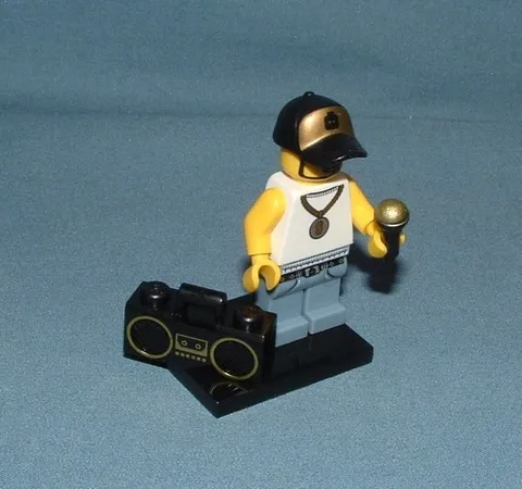 SERIES 3, RAPPER FIGURE - LEGO - USED